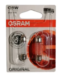 2 Stk. OSRAM C5W 24V 5W Glühlampe Soffittenlampe LKW Lampe - Bild 1 von 3