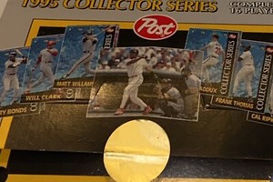 1995 Post Collector’s Series Baseball Complete Set (16) - Griffey, Ripken, Bonds