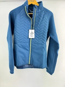 Prequel Therma Jacket Windproof UK Small /Full Zip /Teal /Brand New /17125 - Picture 1 of 10