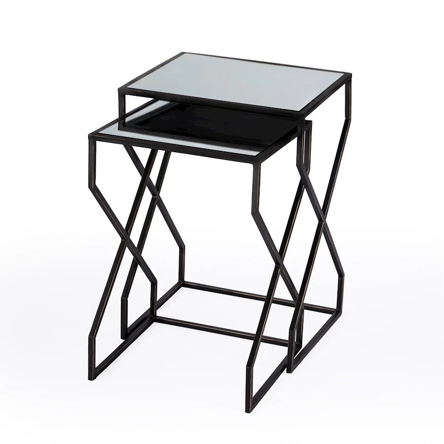 Butler Demi Nesting Tables, Metalworks - 5605025 - Image 1 of 1