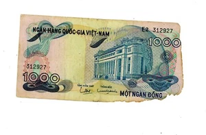 Vietnam 1000 Value - Used                   (C186) - Picture 1 of 2