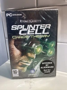 Tom Clancy's Splinter Cell Chaos Theory ESCLUSIVA ALIENWARE (PC DVD) NUOVO Ubisoft - Foto 1 di 6