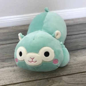Squishmallow Laying Hug Mees Llama Tim Mint Green 2019 KellyToy Plush - Picture 1 of 9