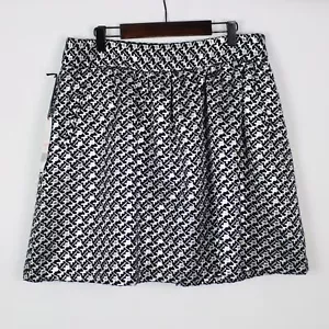 NUEVA CYNTHIA ROWLEY A-Line Mini Falda Glam Holiday 10 - Imagen 1 de 5