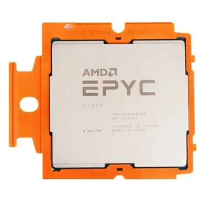 AMD EPYC Genoa 9654P 3.7GHz 96 Core 192 Thread Socket SP5 360W CPU Processor - Image 1 of 2