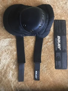 Bauer vtg Single Knee Guard Left Only (1) protective gear sz small adult - Picture 1 of 7