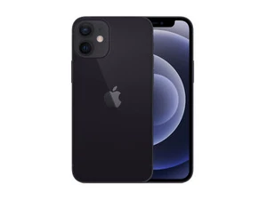 Apple iPhone 12 mini Smartphone 64GB Schwarz 5,4" OLED 5G LTE GPS ohne SIM-Lock - Bild 1 von 1