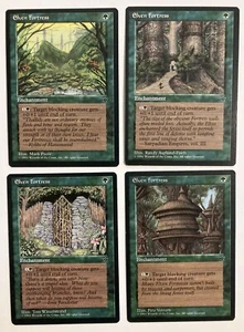 Elven Fortress (4) Mixed Art Fallen Empires NM MTG Magic the Gathering - Picture 1 of 1