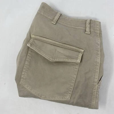 Pantalones de chándal Nili Lotan para mujer 6 elásticos beige 80 NL pierna recta cremallera tobillo Foto 1 de 4