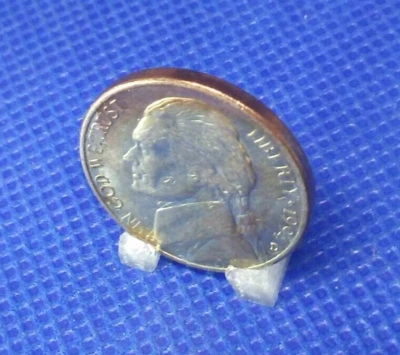 Planchet Error 1994 D Jefferson Nickel 5c improper alloy mix - Image 1 of 3