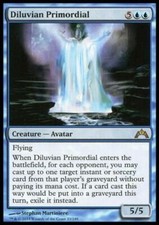 DILUVIAN PRIMORDIAL - MTG Gatecrash Rare Creature