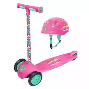 PAW PATROL 3 WHEEL SCOOTER AND HELMET SET TODDLER AGES 2-5, PINK *DISTRESSED PKG - Picture 1 of 6