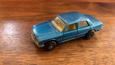 Matchbox LESNEY Superfast #56 Mercedes 450 SEL 1979 puertas abiertas hechas en Inglaterra Foto 1 de 4