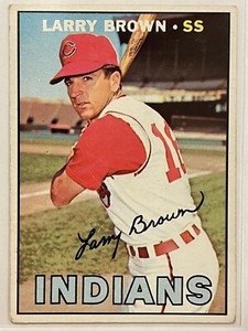 1967 Topps Larry Brown #145 Vintage Baseball Cleveland Indians