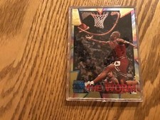 1996-1997 Topps Stadium Club Dennis Rodman Mega Heroes Card #MH1 The Worm Bulls