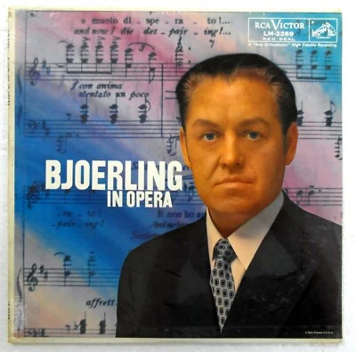 Jussi BJOERLING in Opera LP SEALED Rca Victor LM-2269    Lr 180 - Image 1 of 2