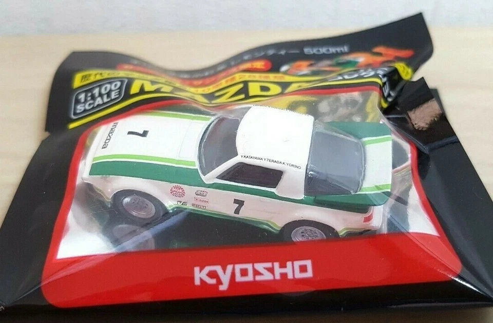 1/100 Kyosho MAZDA SAVANNA RX-7 SA22C DAYTONA 24 horas #7 modelo de coche fundido a presión NUEVO Foto 1 de 1