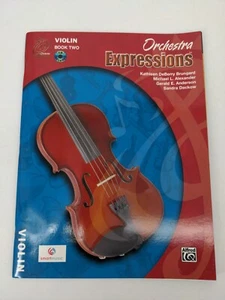 Alfred Orchestra Expressions Book Two Student Edition Violin Book & CD 1 - Picture 1 of 3