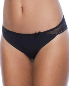 Passionata Women's Delicacy String Black 5467-11 RRP 22.00 NWT - Picture 1 of 4
