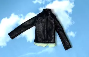 Muñeca Monster High: Garrott Du Roque - Love in Scaris - Chaqueta "Cuero" Negra - Imagen 1 de 2