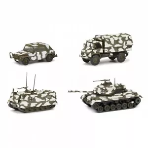 Schuco 26530-1/87 Juego de Vehículo - Bundeswehr (Wintertarnung) - Nuevo - Imagen 1 de 1