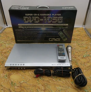 CAVS DVD-105G + Micrófono M-10 + Control remoto + Caja INX2 Dolby SCDG MPEG4 HDCD - Imagen 1 de 9