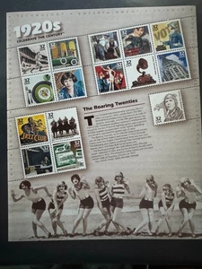 Scott #3184 Celebrate the Century—1920s Pane of 15 32¢ Stamps (1999) - Bild 1 von 2