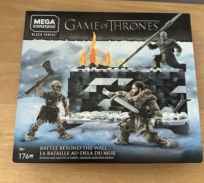 Mega Construx, Game Of Thrones Battle Beyond The Wall, 176 Pcs Black Series, New - Image 1 of 4