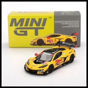 MINI GT 854 Chevrolet Corvette Z06 GT3.R #3 Corvette Racing di Pratt Miller - Foto 1 di 8