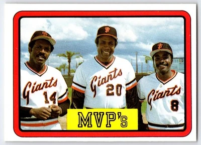 Donruss #648 1983 - Jugador Más Valioso (F. Robinson, V. Blue, J. Morgan) (Nuevo) *HGCARDS* Foto 1 de 2