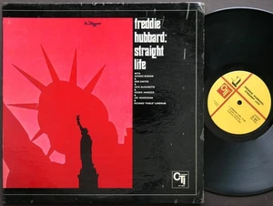 FREDDIE HUBBARD Straight Life LP CTI 6007 US 1970 Joe Henderson Herbie Hancock - Picture 1 of 2