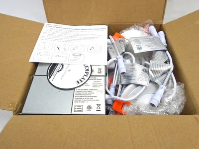 6 PACK 3''INCH RECESSED LED GIMBAL DOWNLIGHT 7W White AC120V - Image 1 of 4