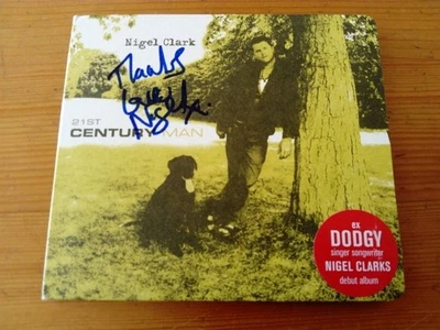 Nigel Clark (Dodgy) 21st Century Man 11 Track Digipak CD (SIGNED By Nigel Clark) Foto 1 de 3