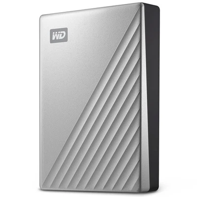 5TB My Passport Ultra for Mac Silver, Portable External Hard Drive, backup so... - Image 1 of 4