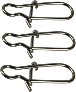 100 Pack Duo Lock Snaps Size 0-8 Black Nice Snap 8#-220LB-100PCS, - Picture 1 of 6