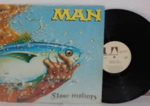 MAN Slow Motion LP Vinyl 1974 United Artists Psych Classic Rock Plays Well VG+ - Picture 1 of 1