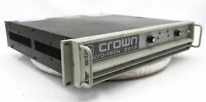 Crown Macro-Tech 24x6 Professional Power Amplifier + XLR Input Card MA-24x6 #578 - Picture 1 of 5
