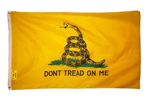 Don't Tread on Me 3x5FT Flag Banner Gadsden Tea Party Patriot Conservative USA - Picture 1 of 7