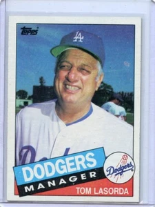 1985 Topps Tommy LaSorda Los Angeles Dodgers #601 ⭐️💥🎯 casi nuevo o mejor - Imagen 1 de 2