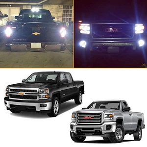 8x Premium White Exterior LED Light Package Kit 2014-2015 Silverado Sierra 1500 - Bild 1 von 6