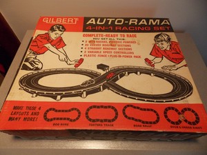 gilbert slot cars