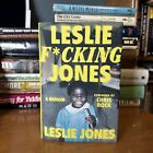 Leslie F*CKING Jones Memoir Saturday Night Live Foreword Chris Rock SIGNED Book