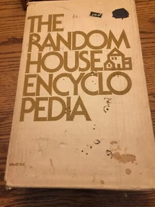 Random House Encyclopedia Illustrated 1977 Hardcover in original box - Picture 1 of 12