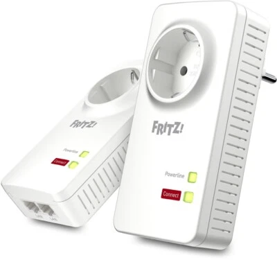 AVM Power LAN FRITZ!Powerline 1220 Set Weiss - Bild 1 von 4