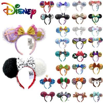 200 Styles Rare Disney Parks Rapunzel Magical Mermaid Minnie Mouse Ears Headband - Image 1 of 4