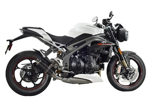Speed Triple 1050 3-1 Auspuff SP Kohlefaser Stubby Moto GP 2018 2019 2020 - Bild 1 von 11