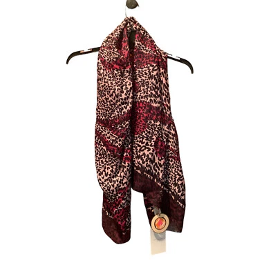 Ted Baker London Emmonda Euphoria Animal Print Capa Drape Rosa Claro Nuevo con Etiquetas  Foto 1 de 4