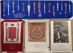 Vintage Collection 4 Posters "The Precious Legacy" 1984 Exhibition In San Diego - Picture 1 of 15