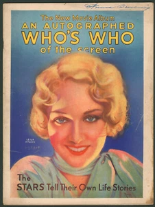 The New Movie Album 1931 Lupe Velez~Gary Cooper~Clara Bow~Chaplin~Fay Wray - Picture 1 of 14