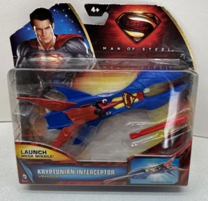 Superman Man of Steel the Kryptonian Interceptor Vehicle Missile Launch Sealed - Bild 1 von 12